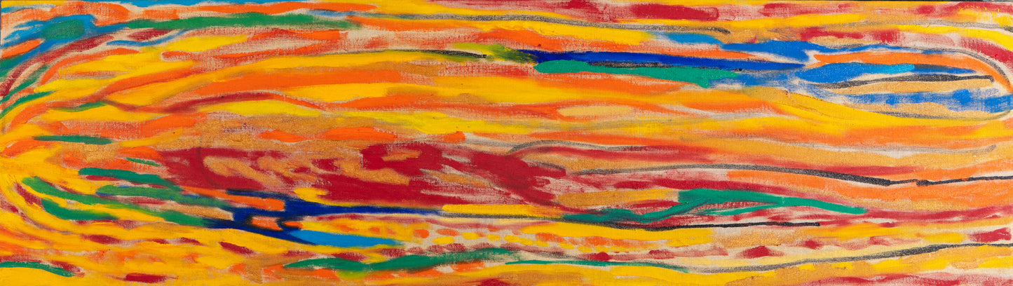 Baile sin mascaras | 120x34cm