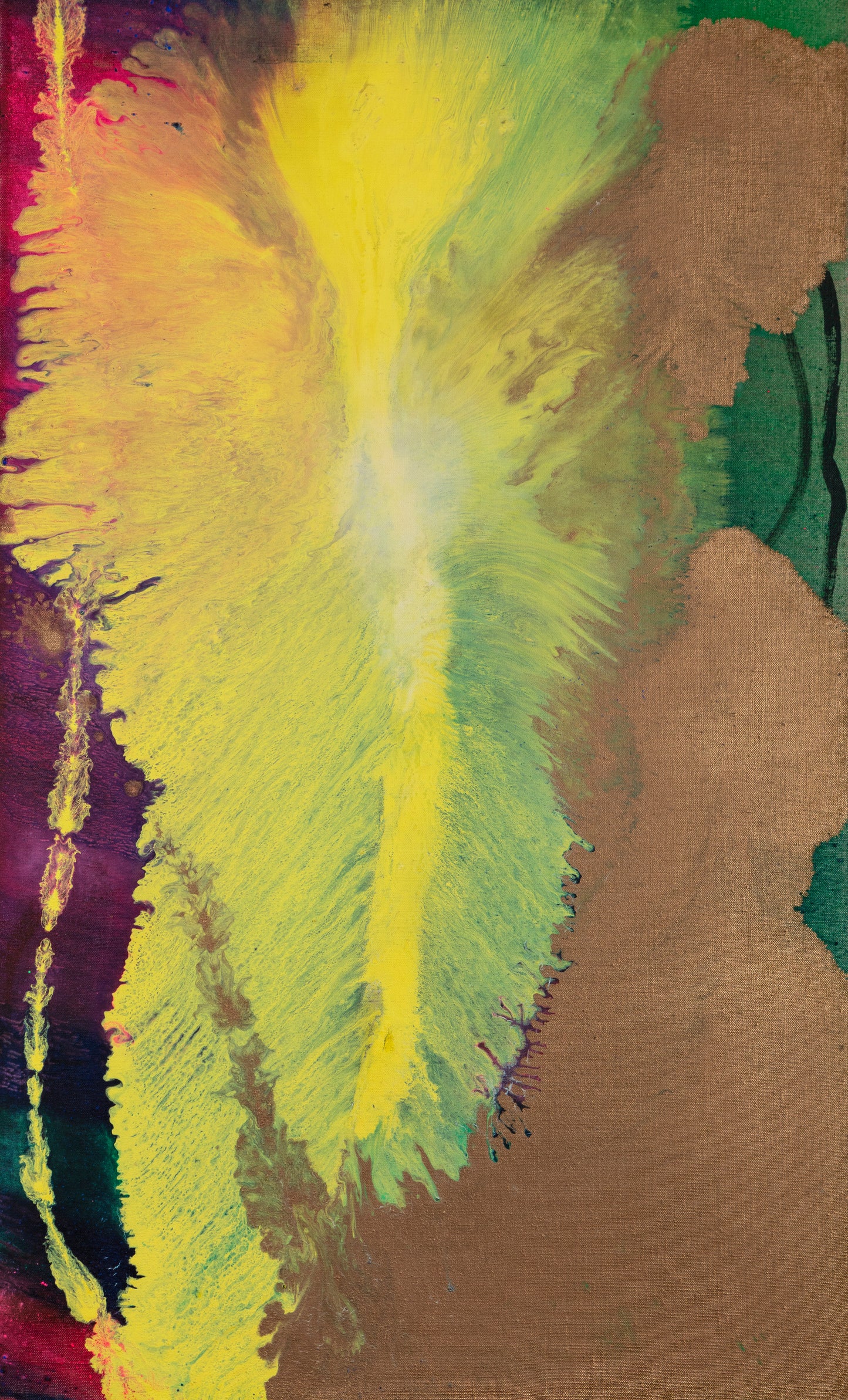 La hoja (The leaf) | 60x100cm