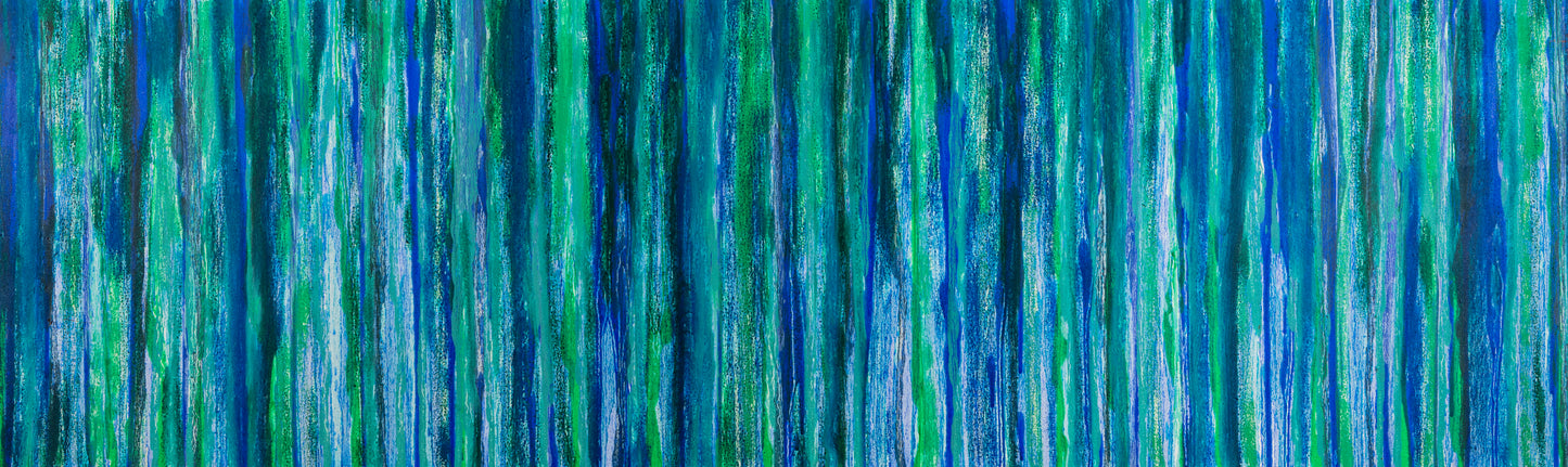 Lluvia del sur II (Forest Rain II) - 170x50cm