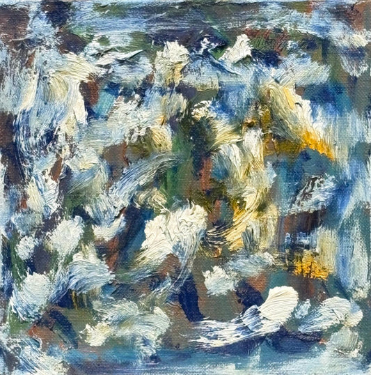 Paseo por la tarde | 25x25cm