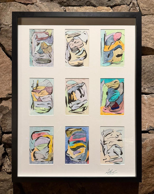 "Esculpiéndose una Vida" 63x48 cm