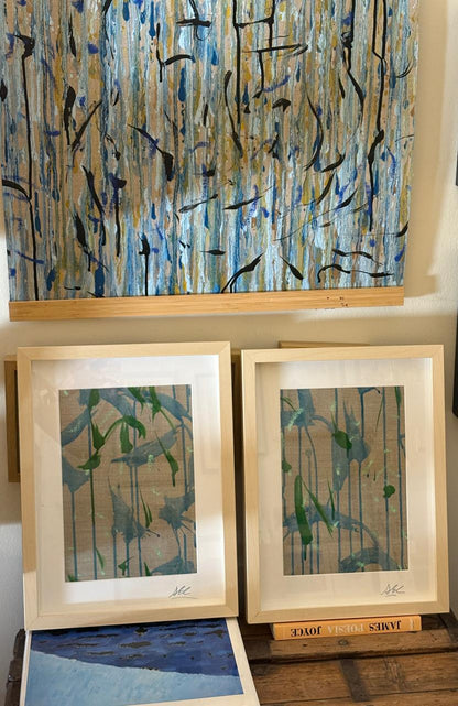 Oda a la fluidez - Serie 2x1 (30x20cm)