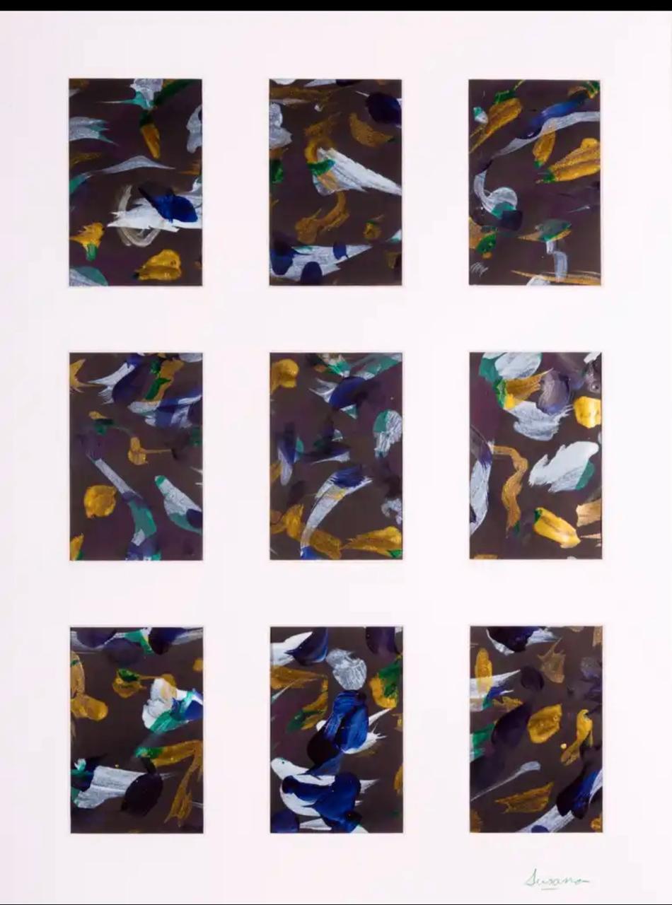 Noche iluminada 45x60 cm